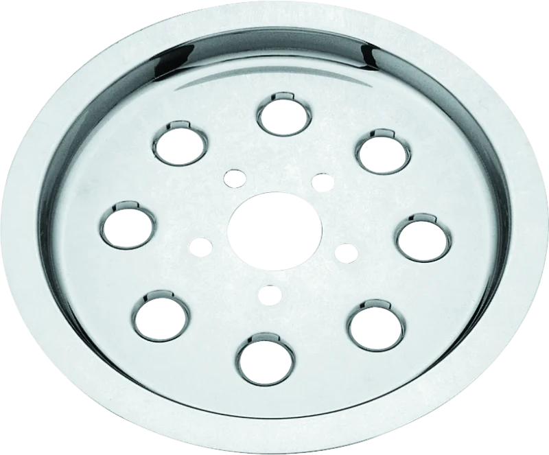 Bikers Choice 84-99 Big Twin Chrome Pulley Cover 65 Tooth - 493425