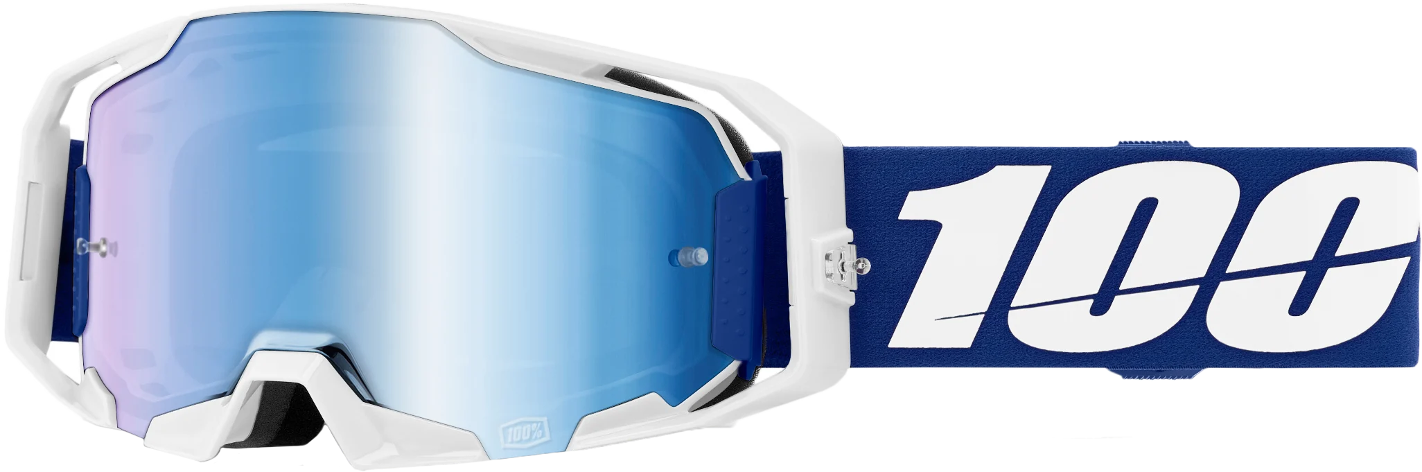 100% Armatic Blue Goggle - Mirror