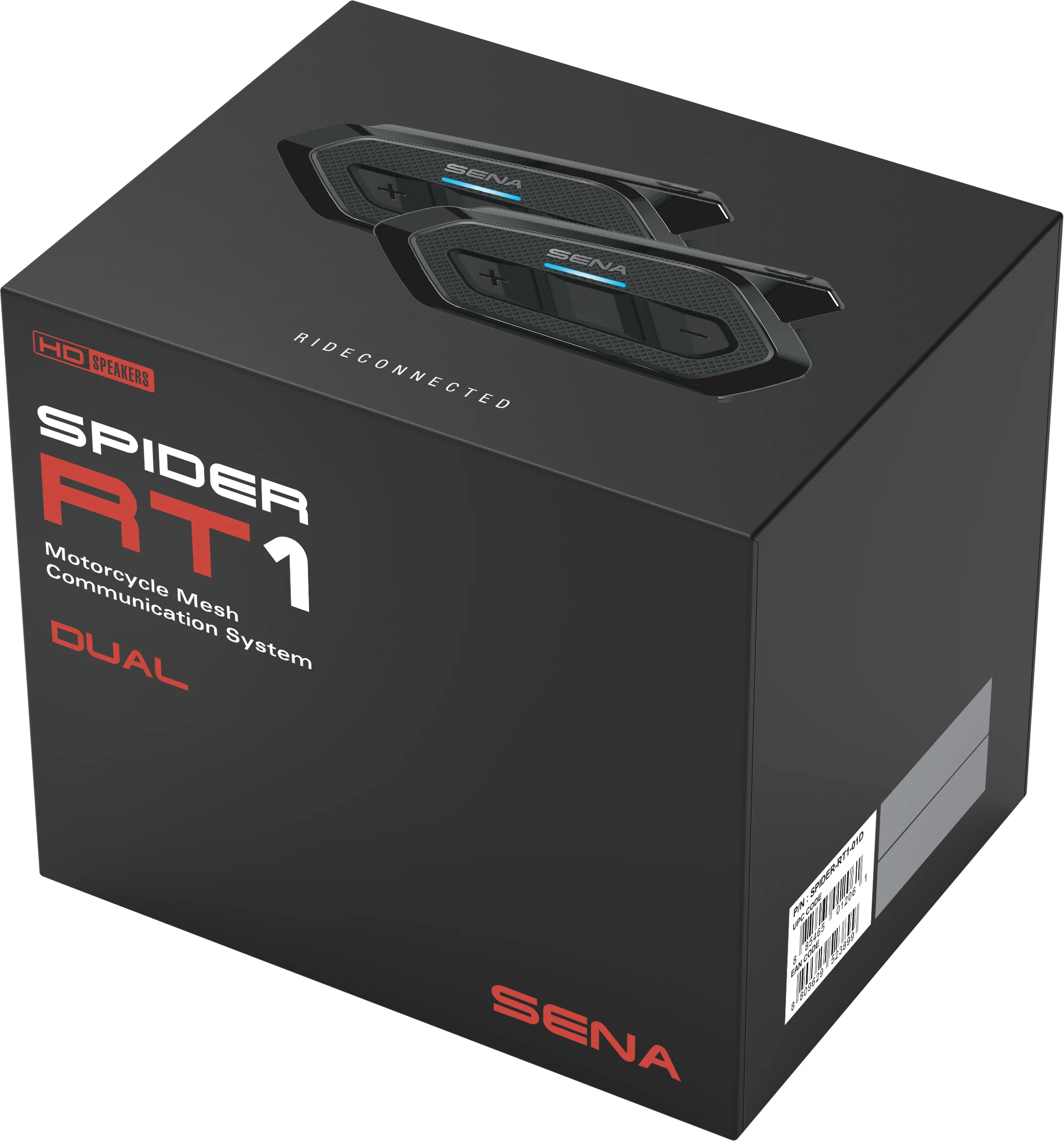 SENA Spider RT1 Mesh Communication System - Dual Pack