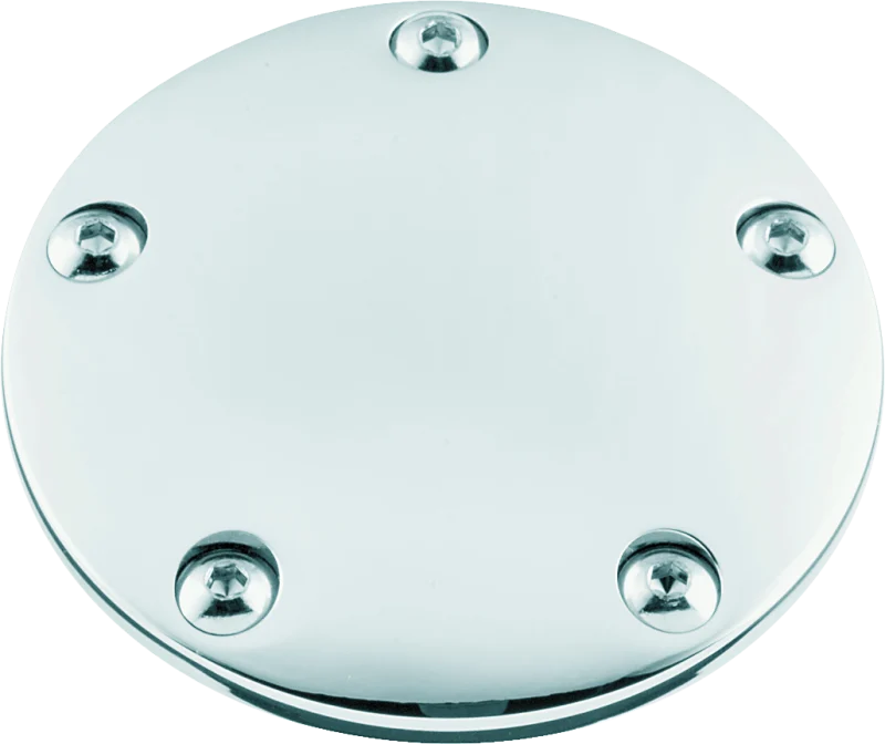 Bikers Choice 00-17 Twin Cam Chrome Domed Point Cover - 495532