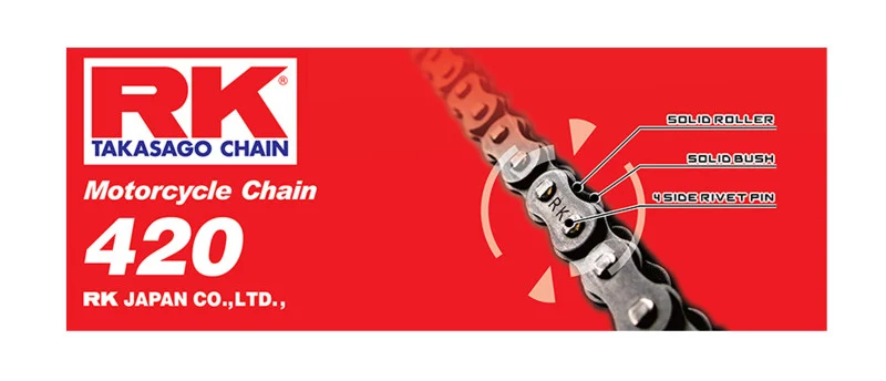 RK Chain RK-M 420-124 - Natural - 420-124