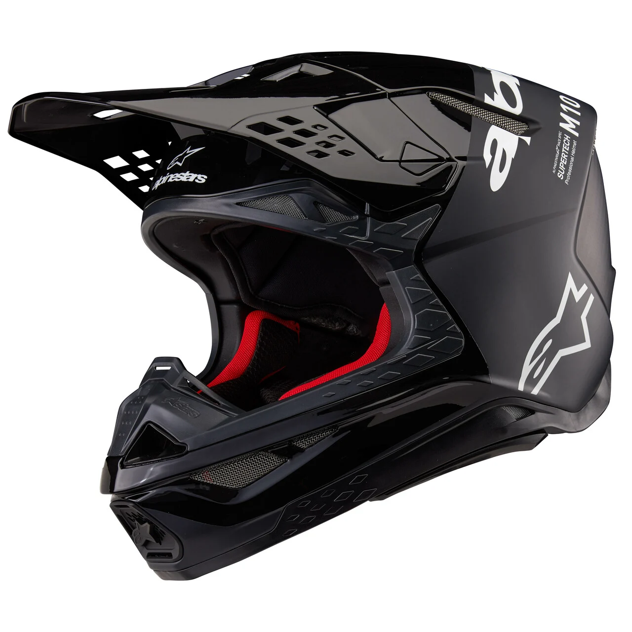 ALPINESTARS S-M10 Flood Helmet - Black/Dark Grey