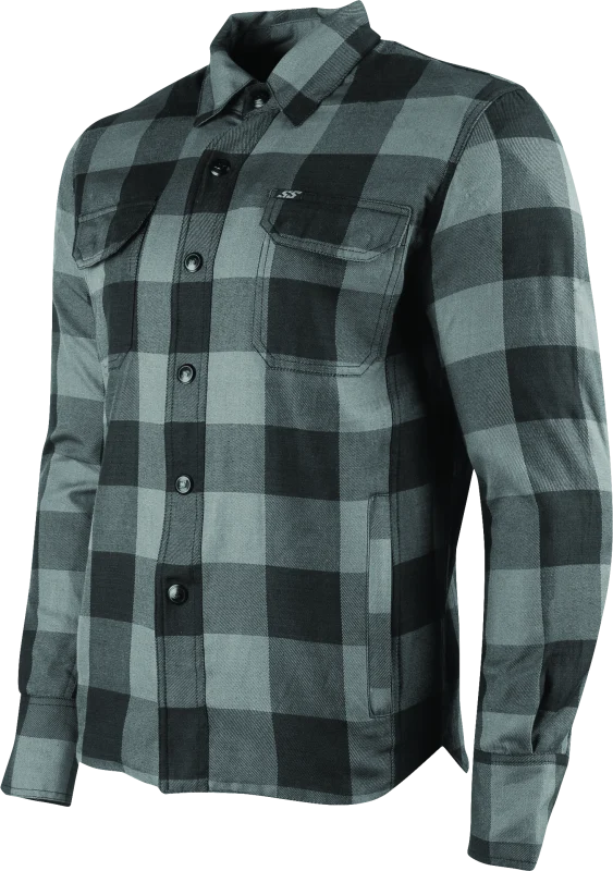 Speed and Strength True Grit Armored Moto Shirt Grey - 2XL - 889735