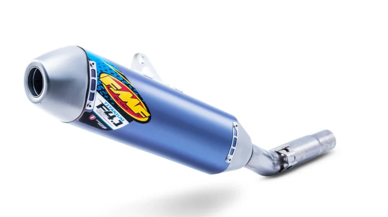 FMF Racing Honda CRF125F 19-24 SS Anodized Titanium Mini Moto Fact 4.1 Slip-On Muffler - 041595