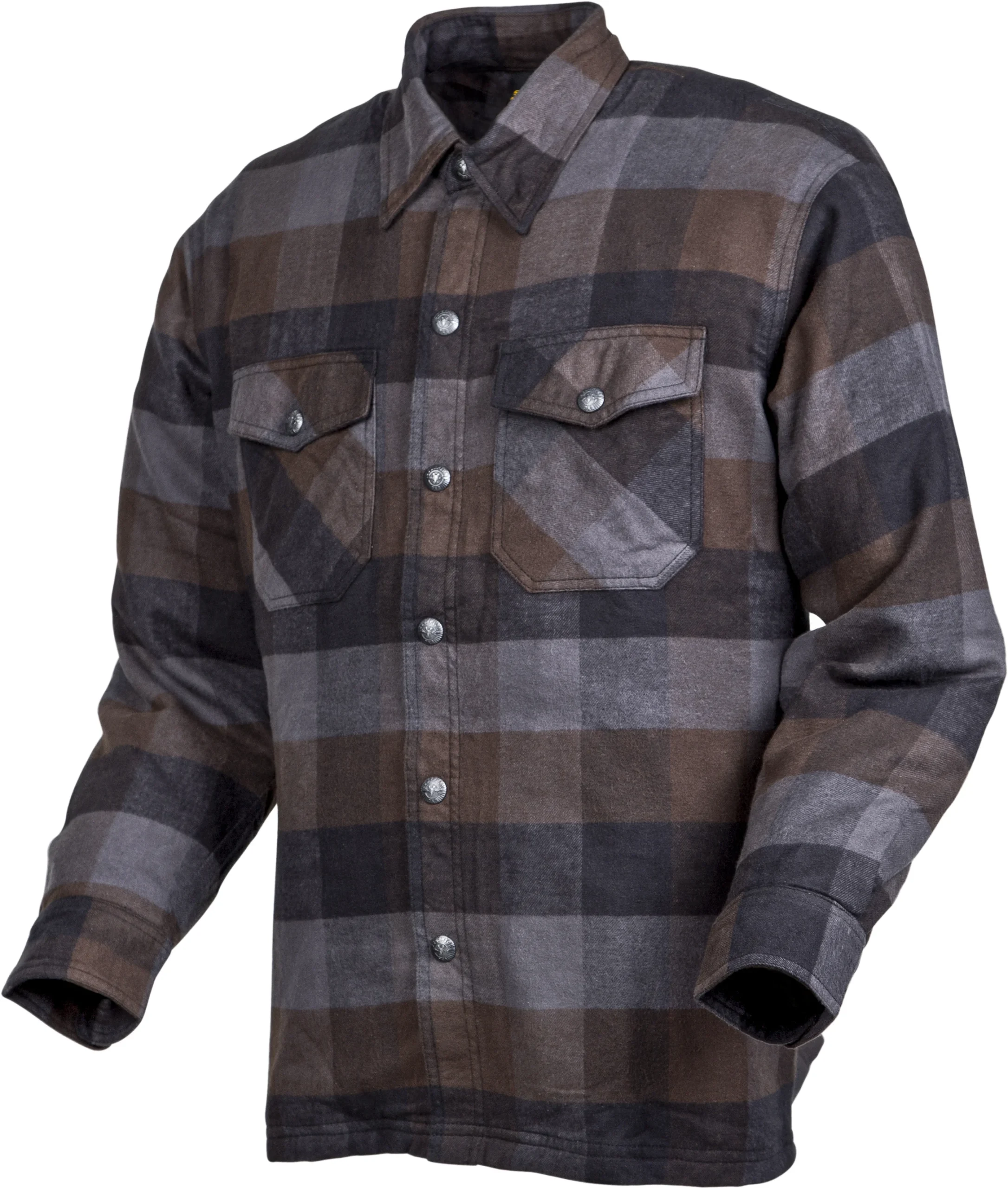 SCORPION EXO Covert Moto Flannel - Black/Brown/Grey