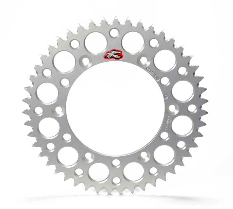 Renthal 86-02 Honda CR 80 Rear Grooved Sprocket - Silver 420-51P Teeth - 189U-420-51GRSI