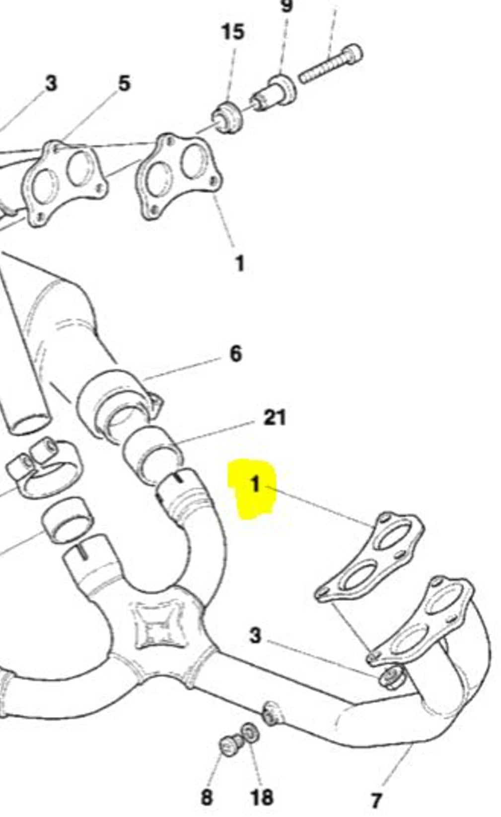 Ducati OEM Replacement Exhaust Gasket 79010012A S4 748 851 888 816 996