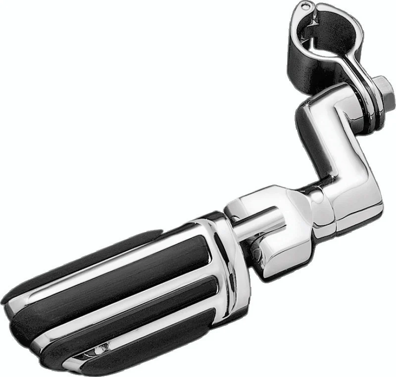 Kuryakyn Pilot Pegs With Offset Mounts 1-1/4inch Clamps Chrome - 4436