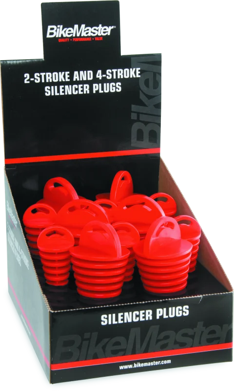 BikeMaster Exhaust Plug Display - 12pc. - 151686