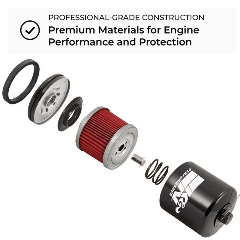 K&N Yamaha / Kymco 2.813in OD x 2.469in H Oil Filter - KN-147