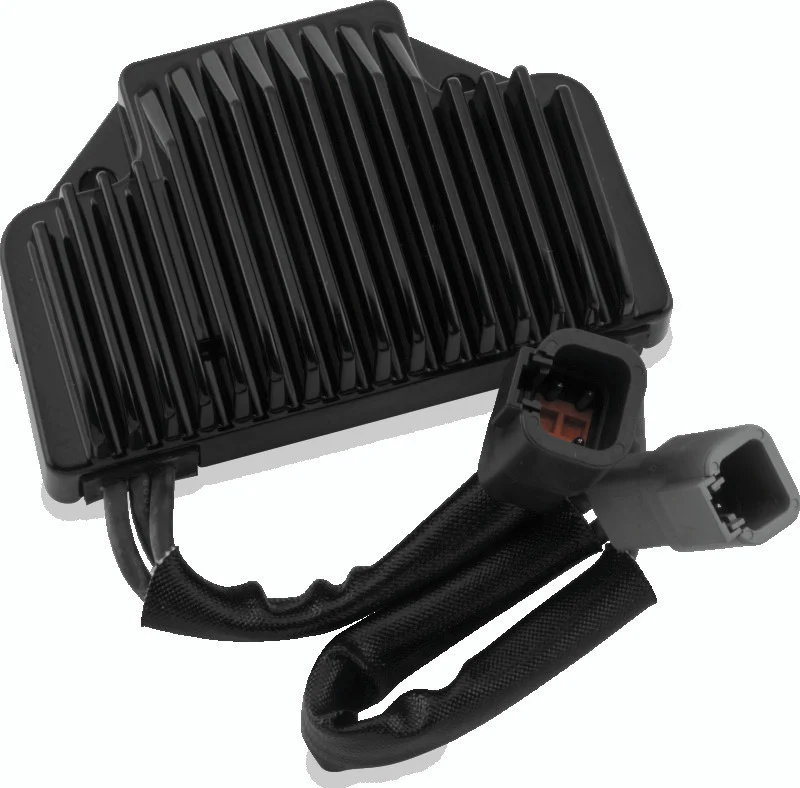 Twin Power 06-07 FXD Voltage Regulator Black Replaces H-D 74361-06 38 Amp - 498265