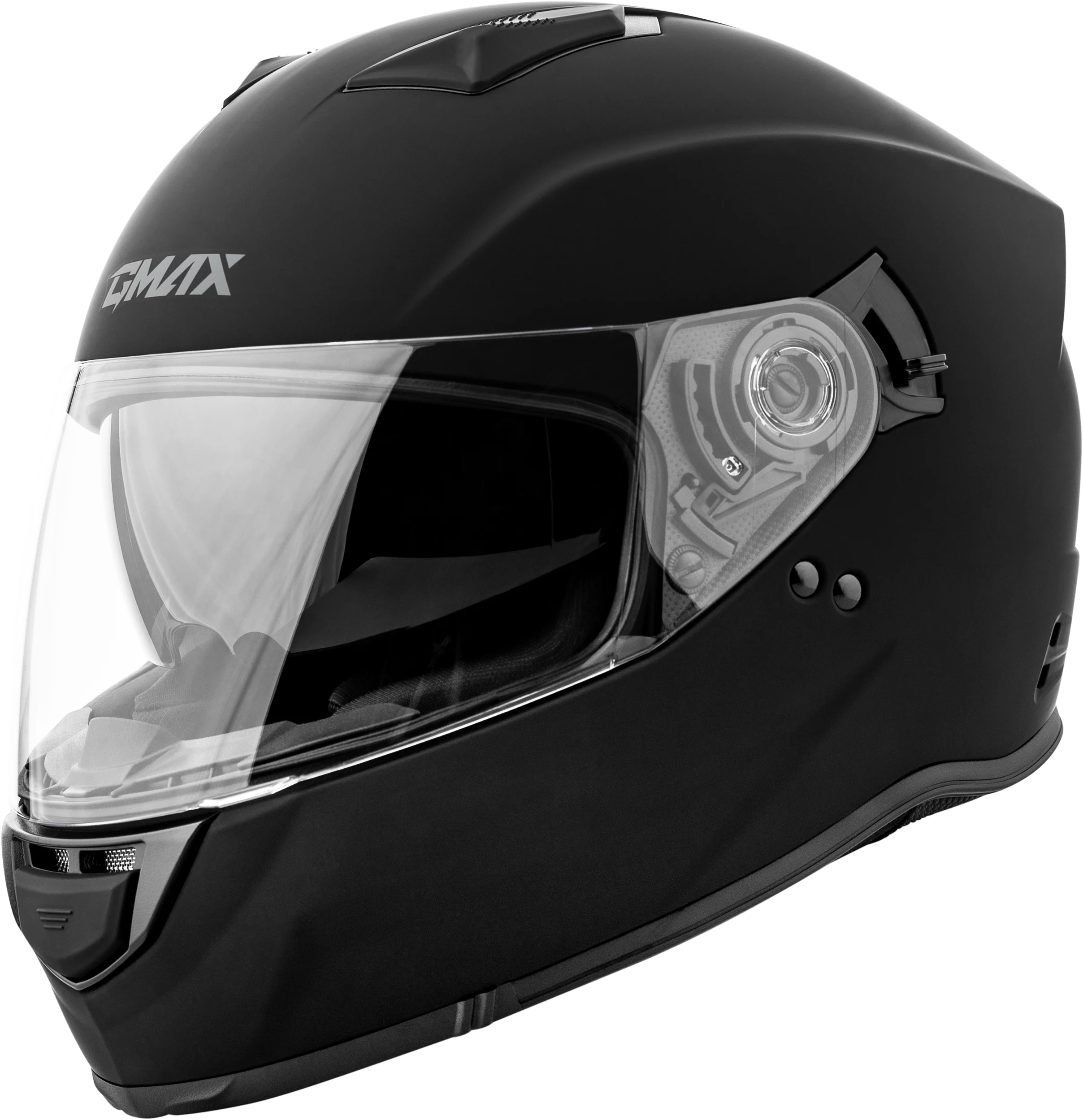 GMAX FF-18 Solid Helmets - Matte Black