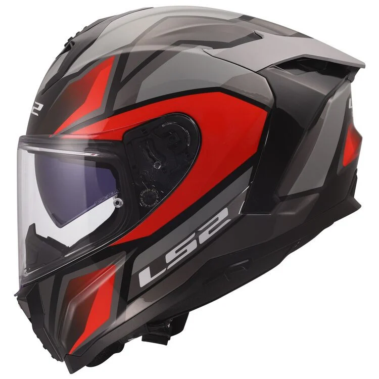 LS2 Challenger II Viper Full Face Motorcycle Helmet With SunShield