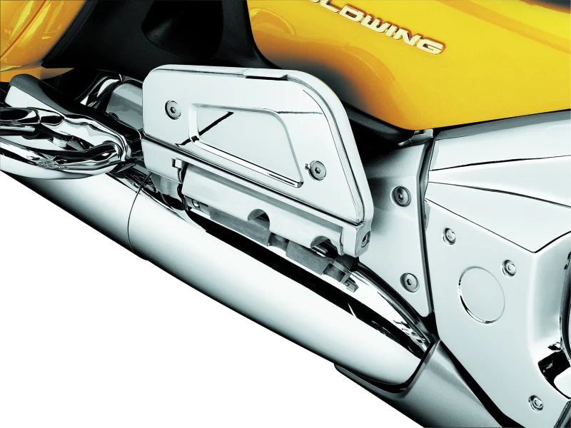 Kuryakyn Passenger Floorboard Cover 01-17 Honda GL1800 Chrome - 7015