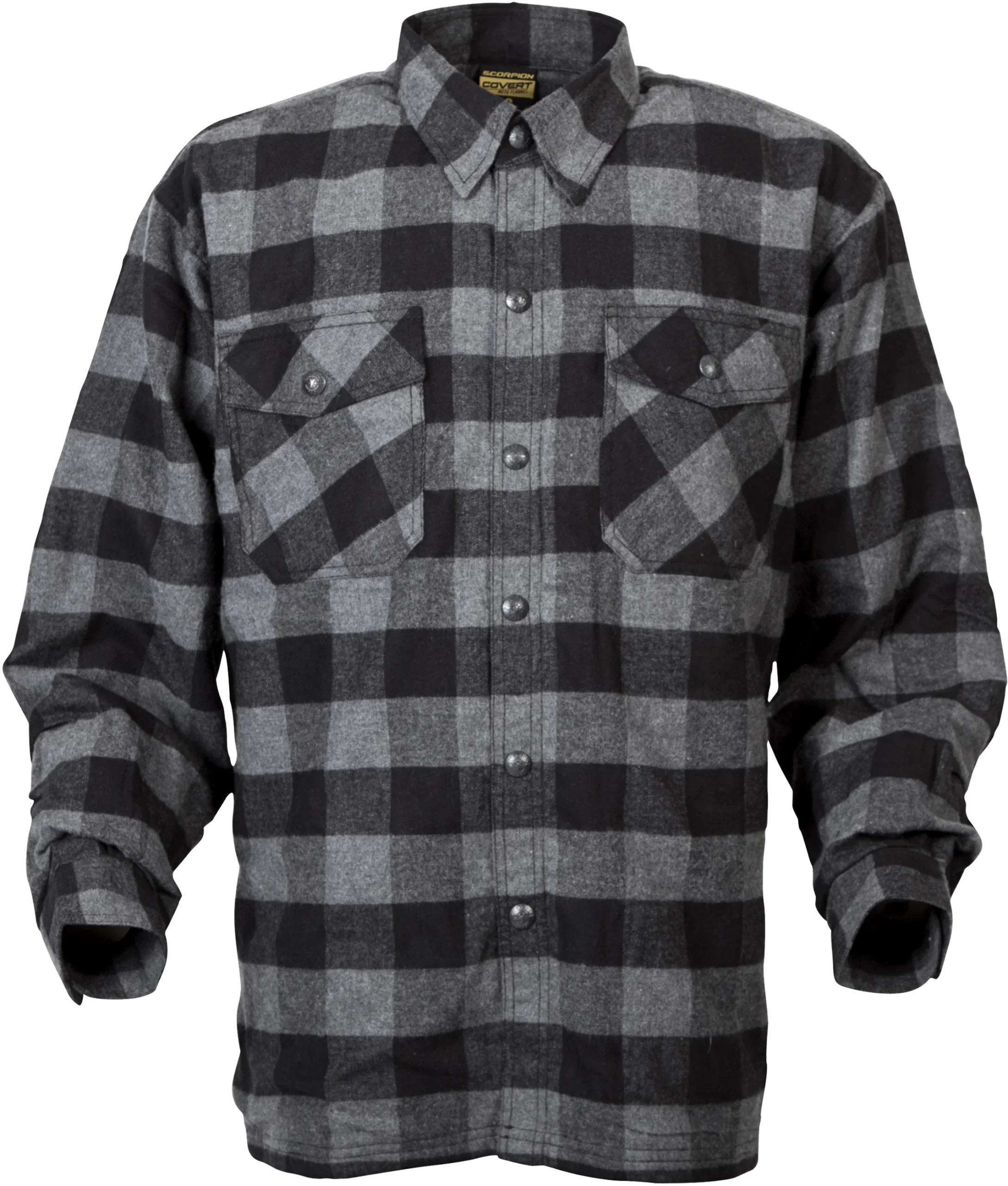 SCORPION EXO Covert Moto Flannel - Black/Grey