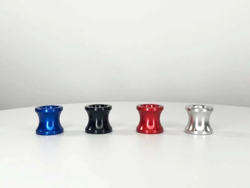 Vortex Racing Swingarm Spools 6mm- Black - SP601K