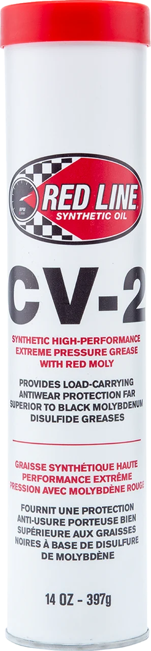 Red Line Synthetic Oil CV-2 Grease with Moly - 14 oz Tube
