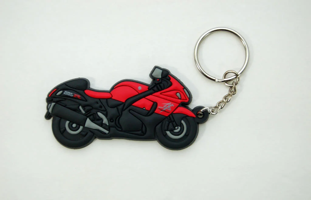 Suzuki GSX1300R Hayabusa 3D Keychain Keyfob Red 990A0-19108