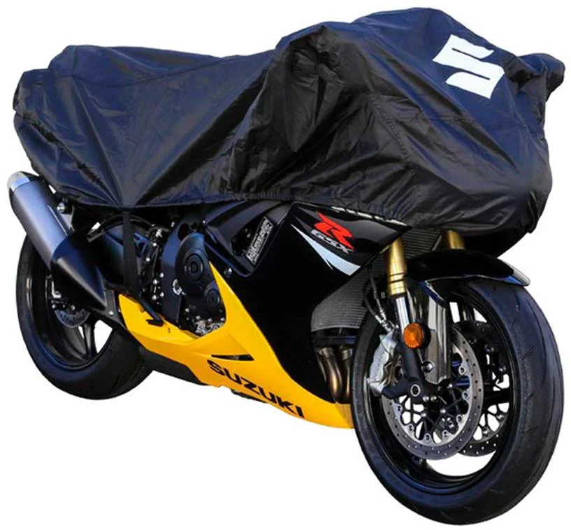 Suzuki "S" Logo Motorcycle Half Cover Black 990A0-66024 GSXR Hayabusa SV