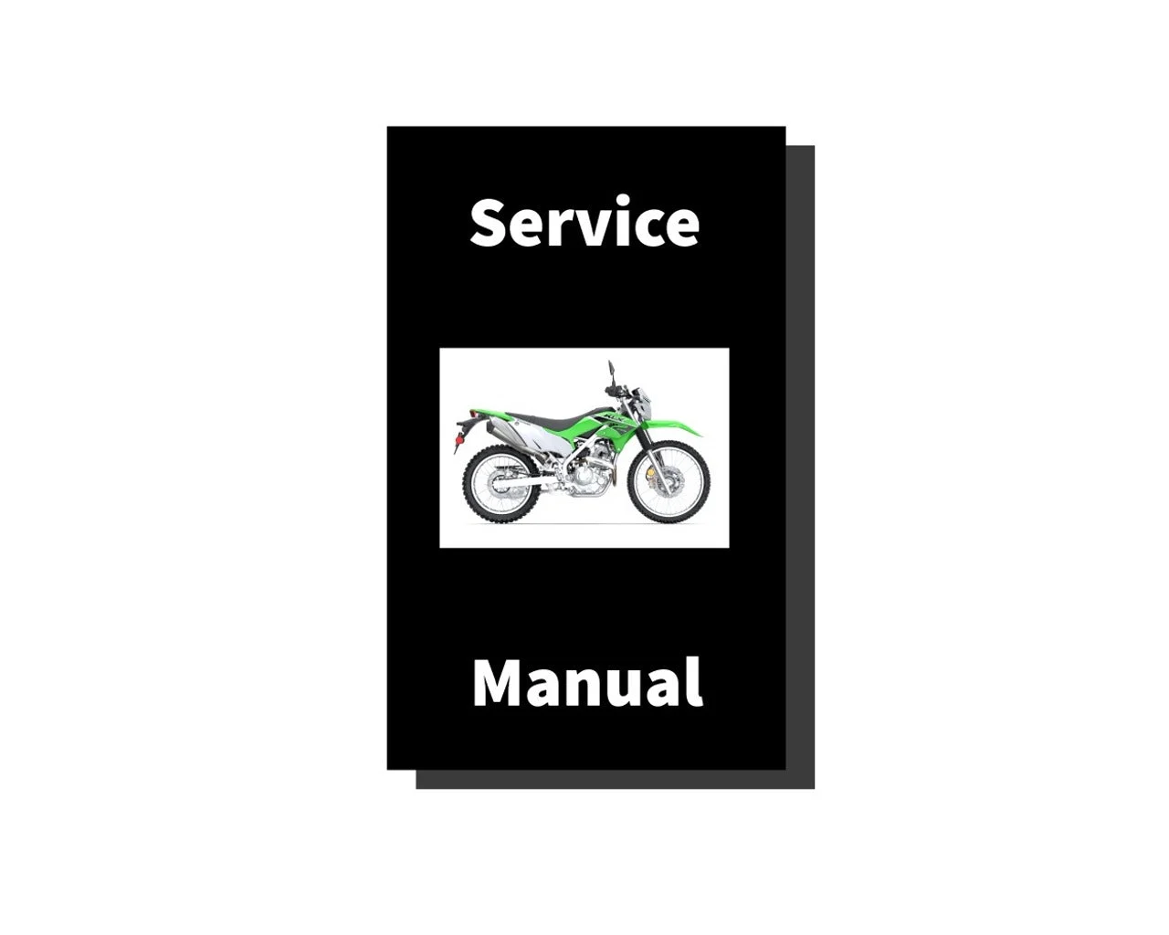 Kawasaki Factory OEM Service Manual 2023+ KLX230 S SM Dual Sport ABS 99832-0229-01