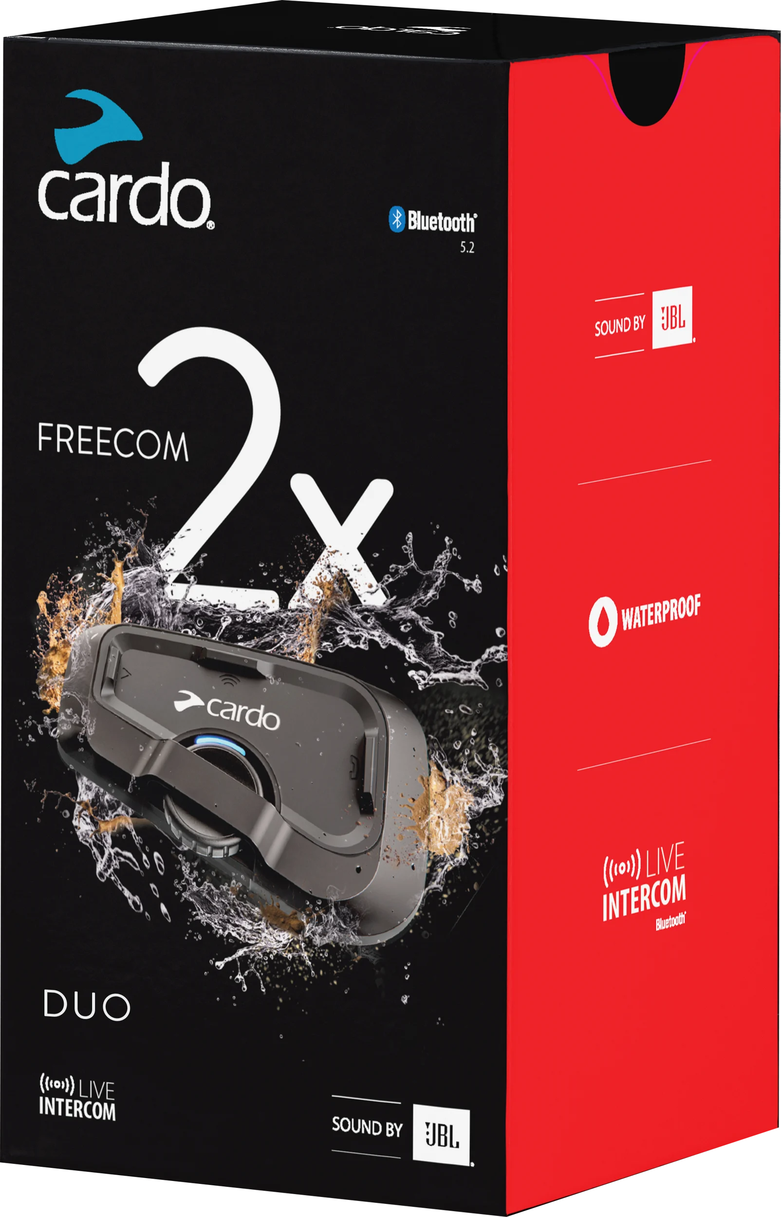 CARDO Freecom 2X Bluetooth Headset DUO