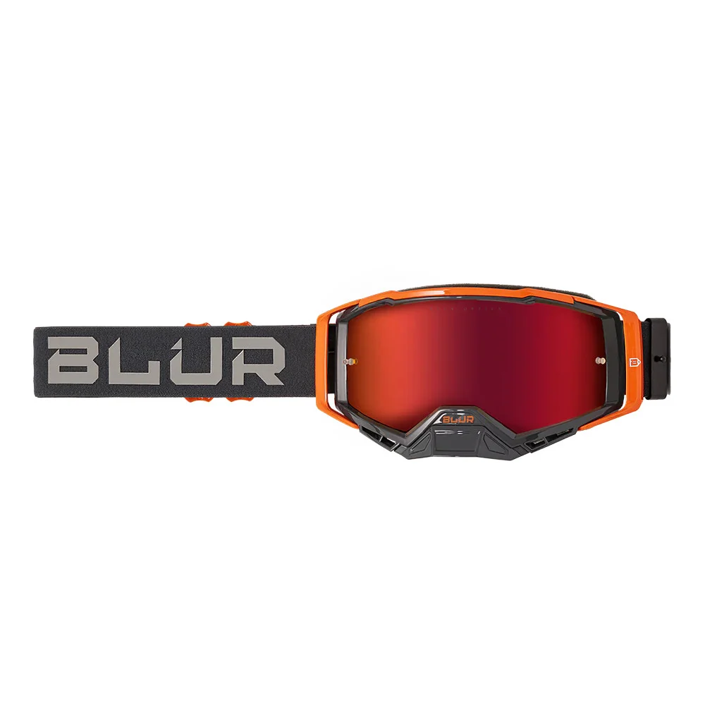 BLUR B-40 Goggle - Gray/Orange