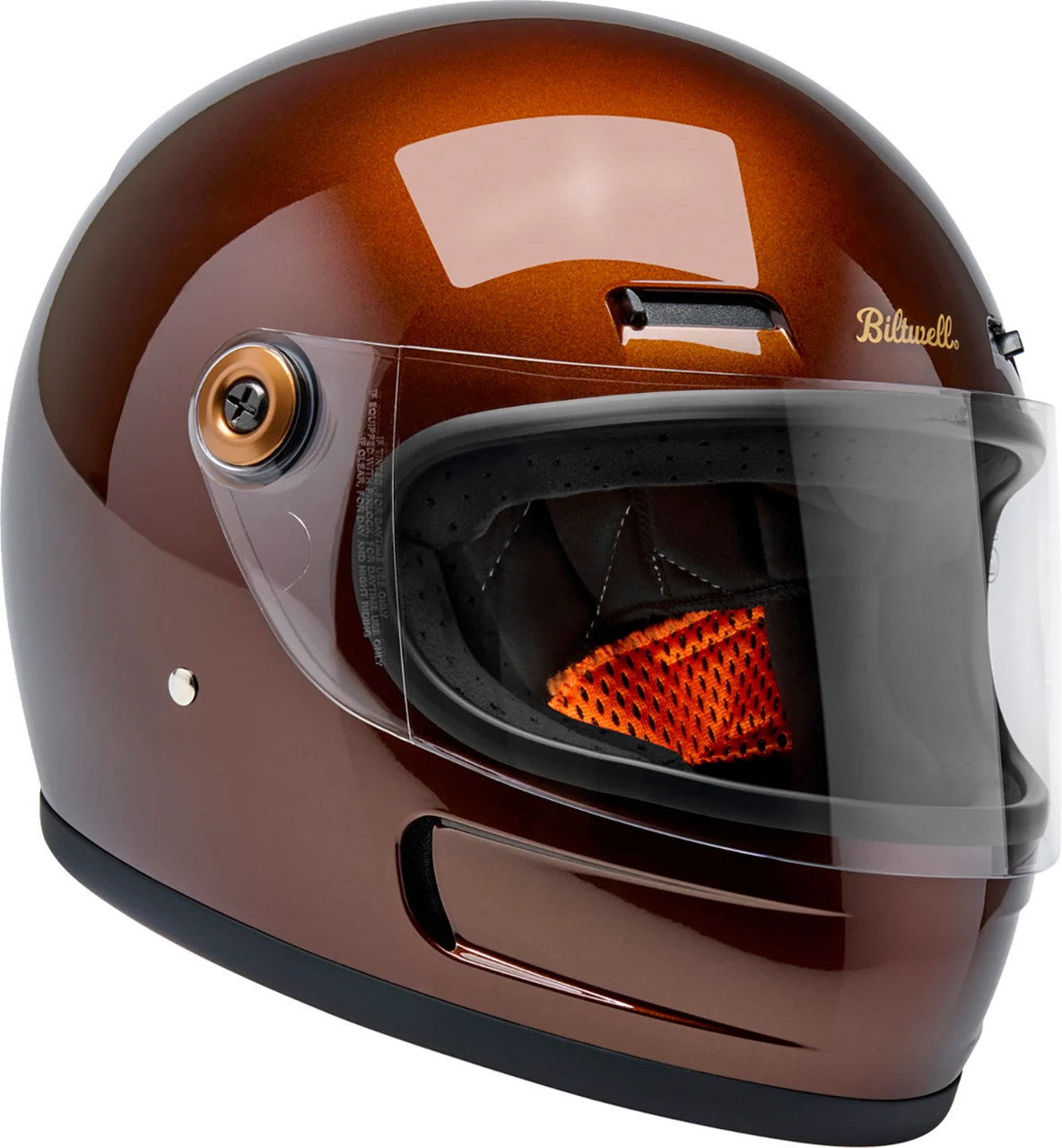 Biltwell Gringo SV Metallic Whiskey Helmet