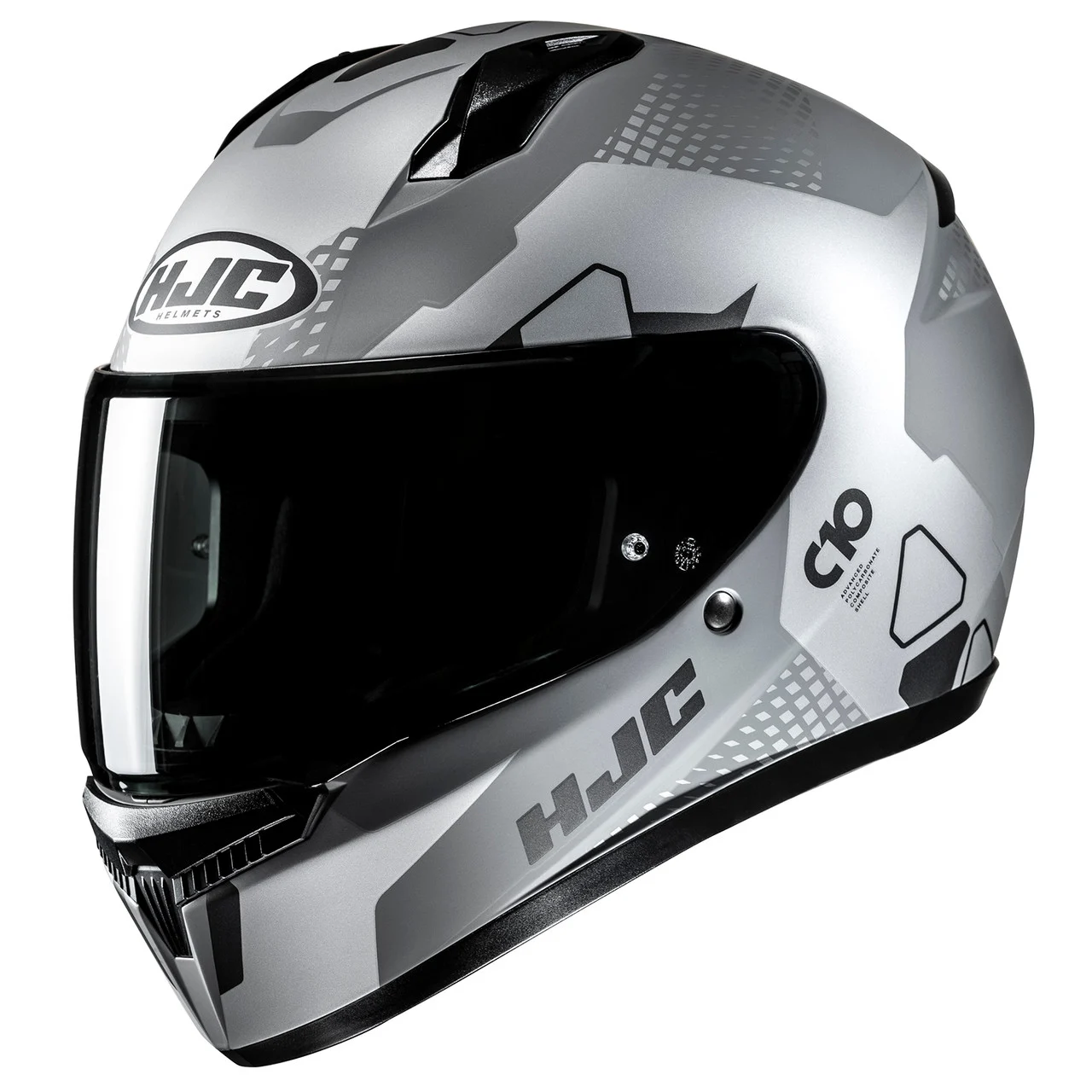 HJC C10 Aspa Full-Face Helmet - MC5SF Gray - XL