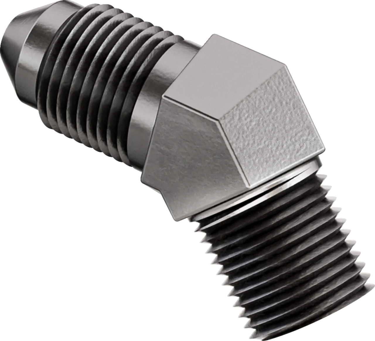 Goodridge Universal Banjo Brake Adapter - 45deg AN3 to 1/8 NPT