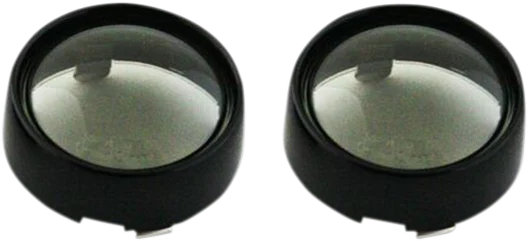 Custom Dynamics Bullet Signal Lenses - Black / Smoke