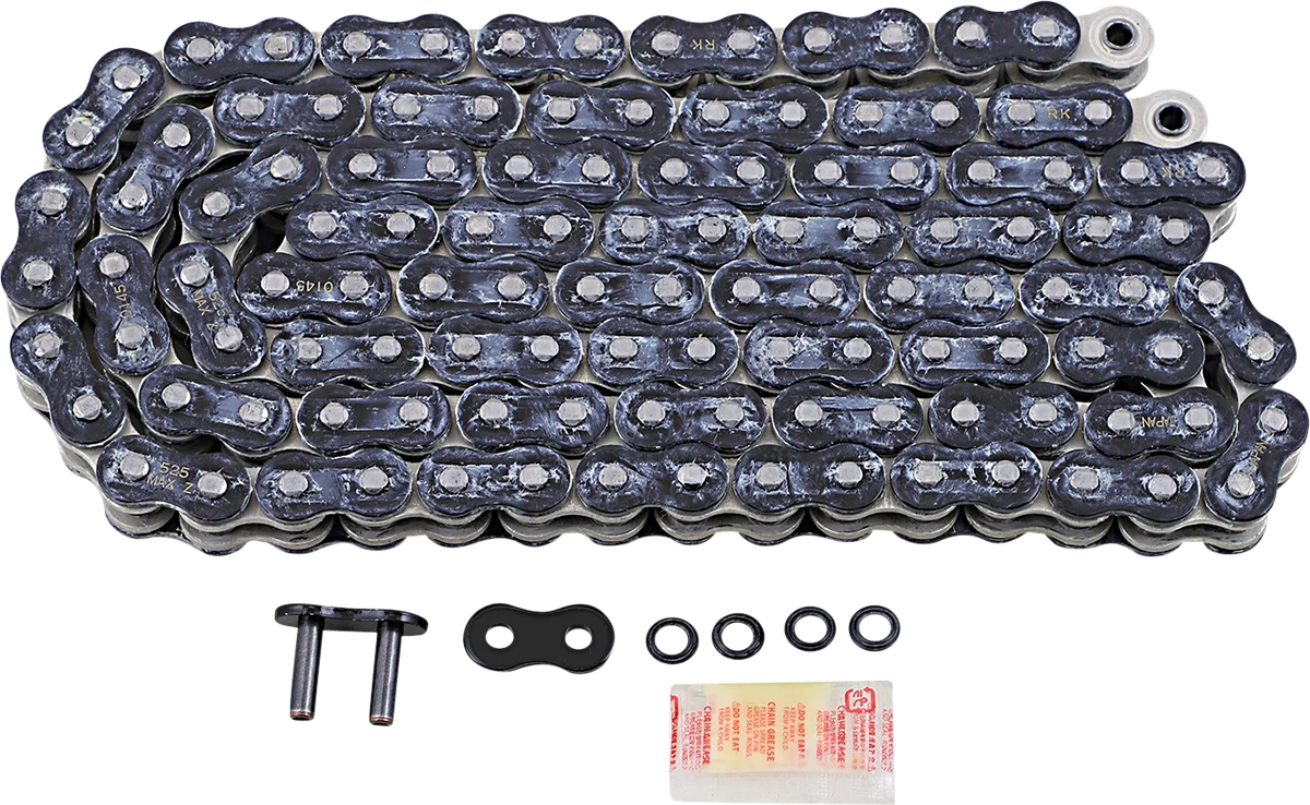 RK 525 Max Z - Drive Chain - 130 Links - Black & Chrome