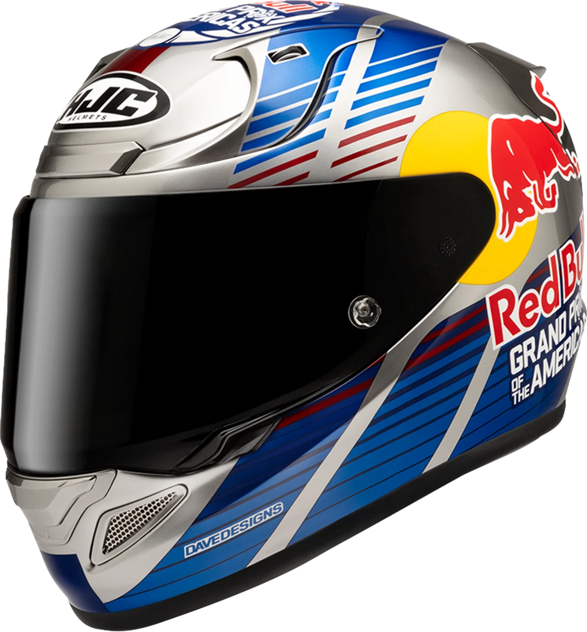 HJC RPHA 12N Red Bull Austin GP II Full-Face Helmet