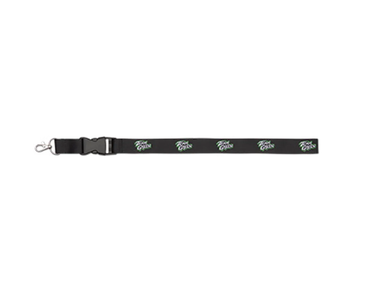 Kawasaki Team Green Lanyard 1" Wide Black K060-9111-BKNS