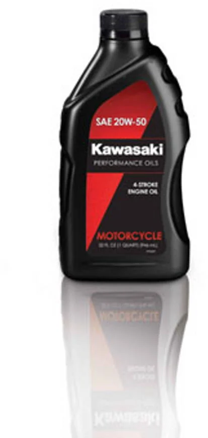 Kawasaki 4-Stroke Motorcycle Engine Oil 20W50 1 Quart K61021-201A