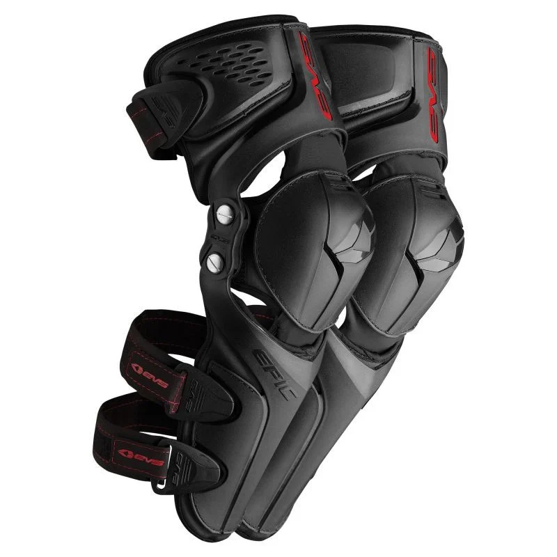 EVS Epic Knee Guard CE Black - Pair