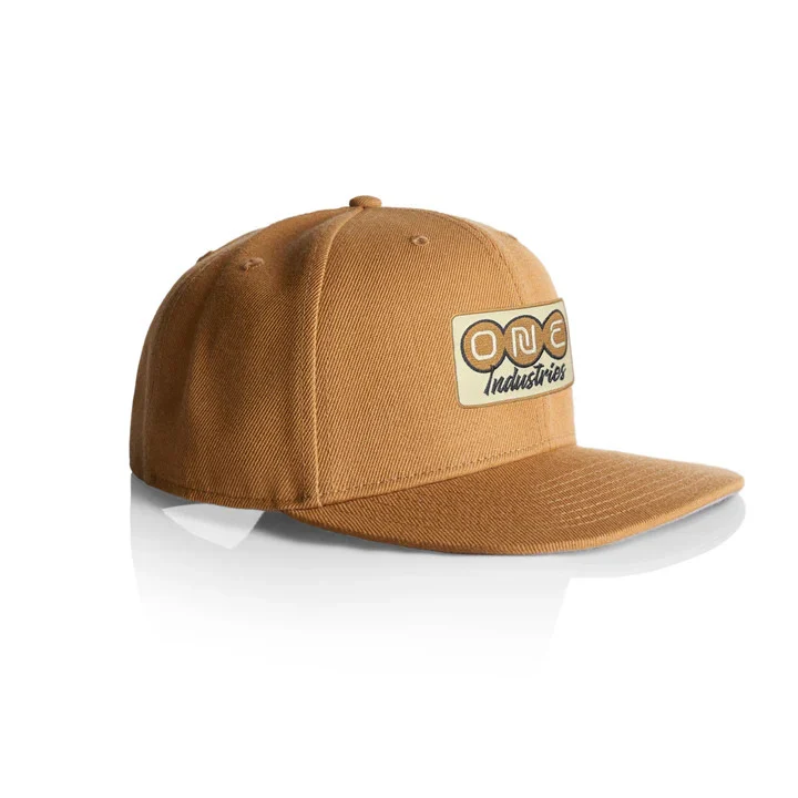 ONE INDUSTRIES Patch Snapback Petrol Hat - Camel