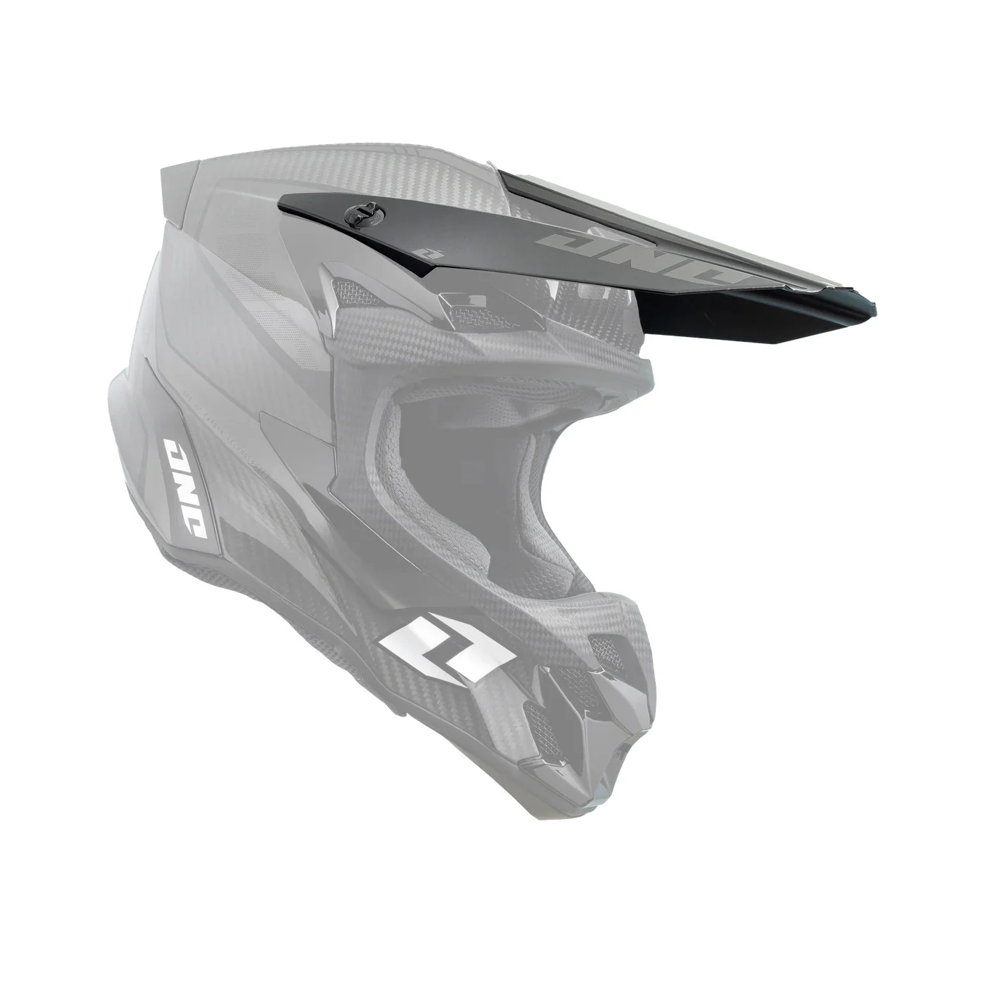 ONE INDUSTRIES Replacement X-197 Carbon Visor - White Scorch