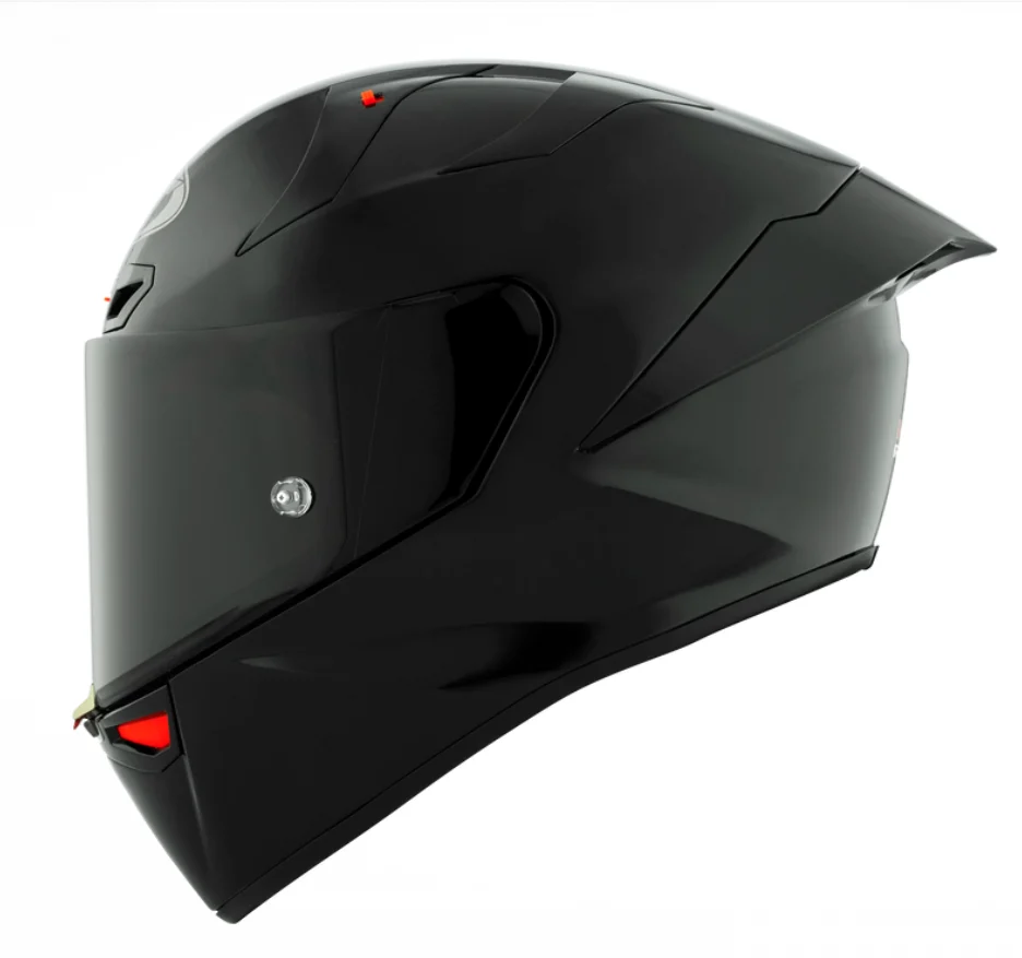 KYT KX-1 Race GP Helmet - Glossy Black