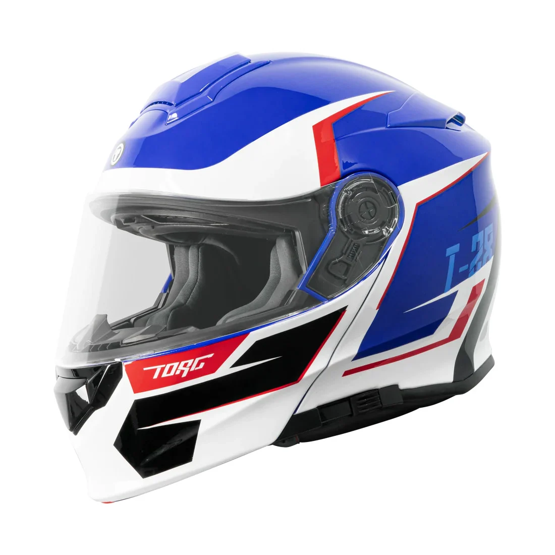 TORC T-28 Vertex Helmet - Blue/White/Red