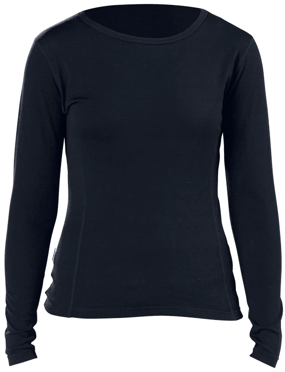 Castle X Women's Minus 33 LightWeight Crew Top - Black - Large