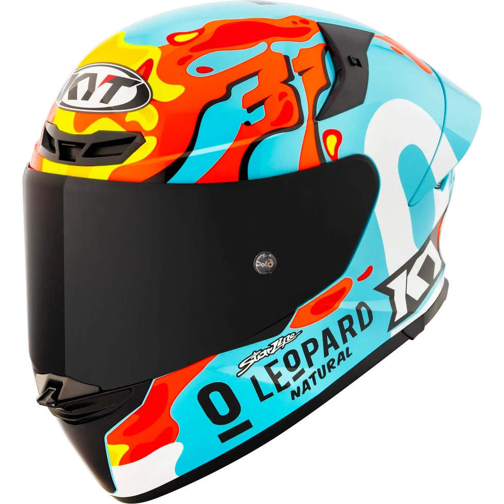 KYT TT-Revo Leopard Replica Aragon Replica Helmet