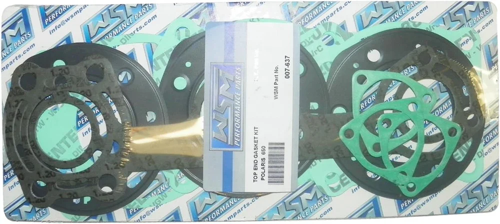 WSM Top End Gasket Kit - 650 - Fits: Polaris