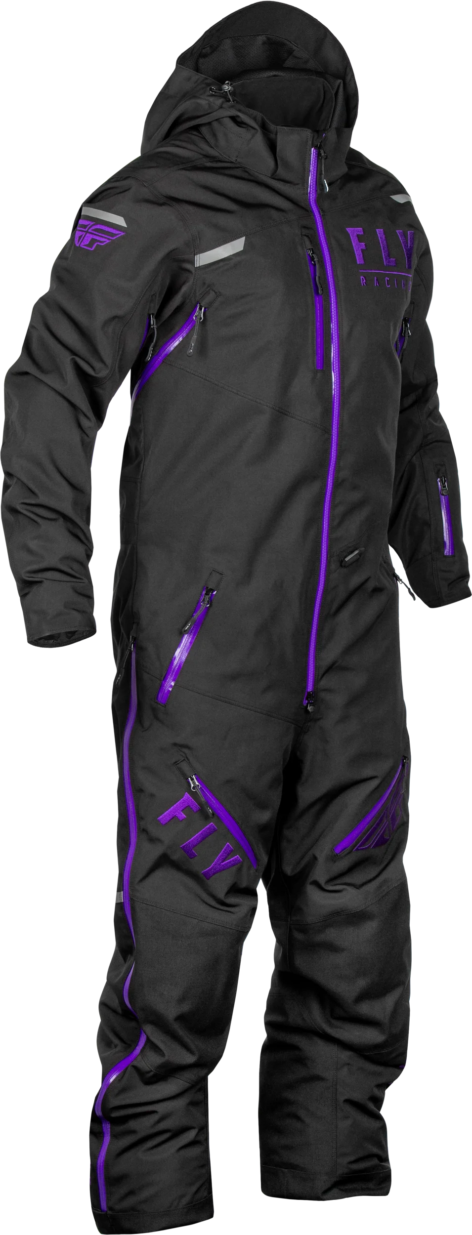 FLY RACING Cobalt Shell Monosuit - Black/Purple