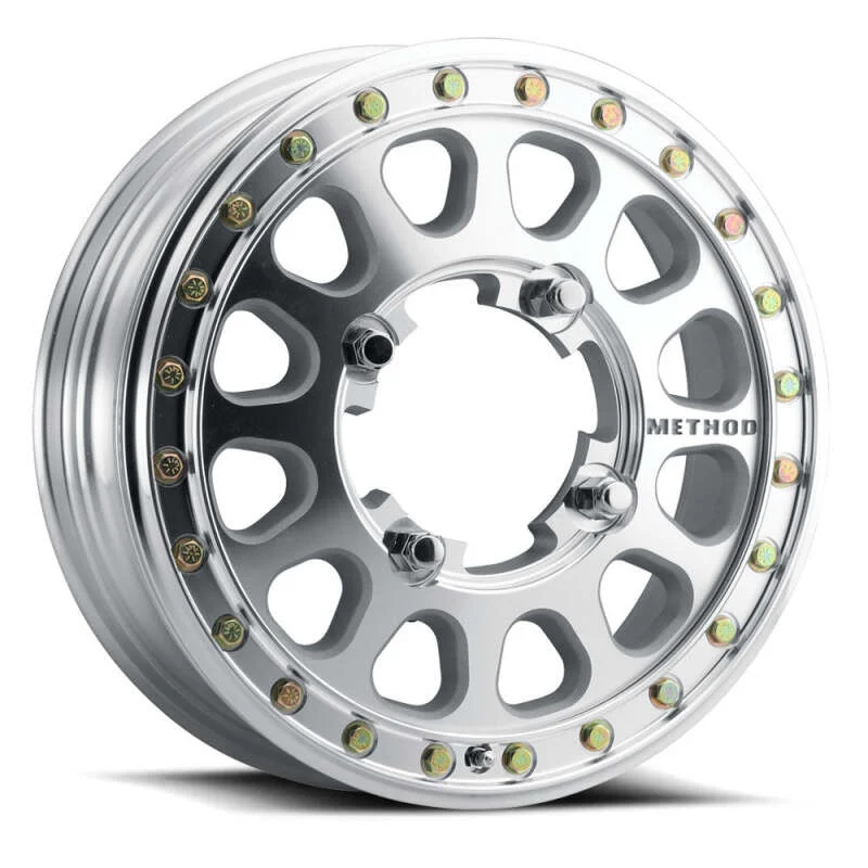 Method MR401-R UTV Beadlock 15x5 / 4.25+0.75/40mm Offset / 5x4.5 / 72mm CB Machined - Raw Wheel - MR40155012340B