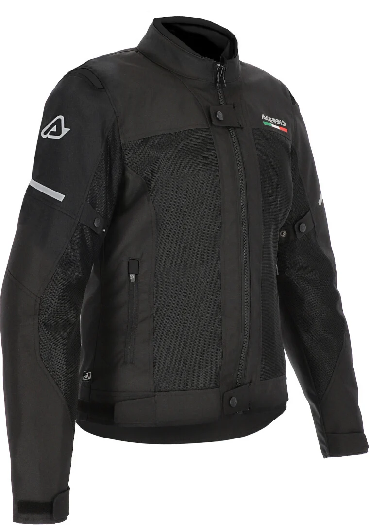 Acerbis On Road Ruby Ladies Motorcycle Textile Jacket  black