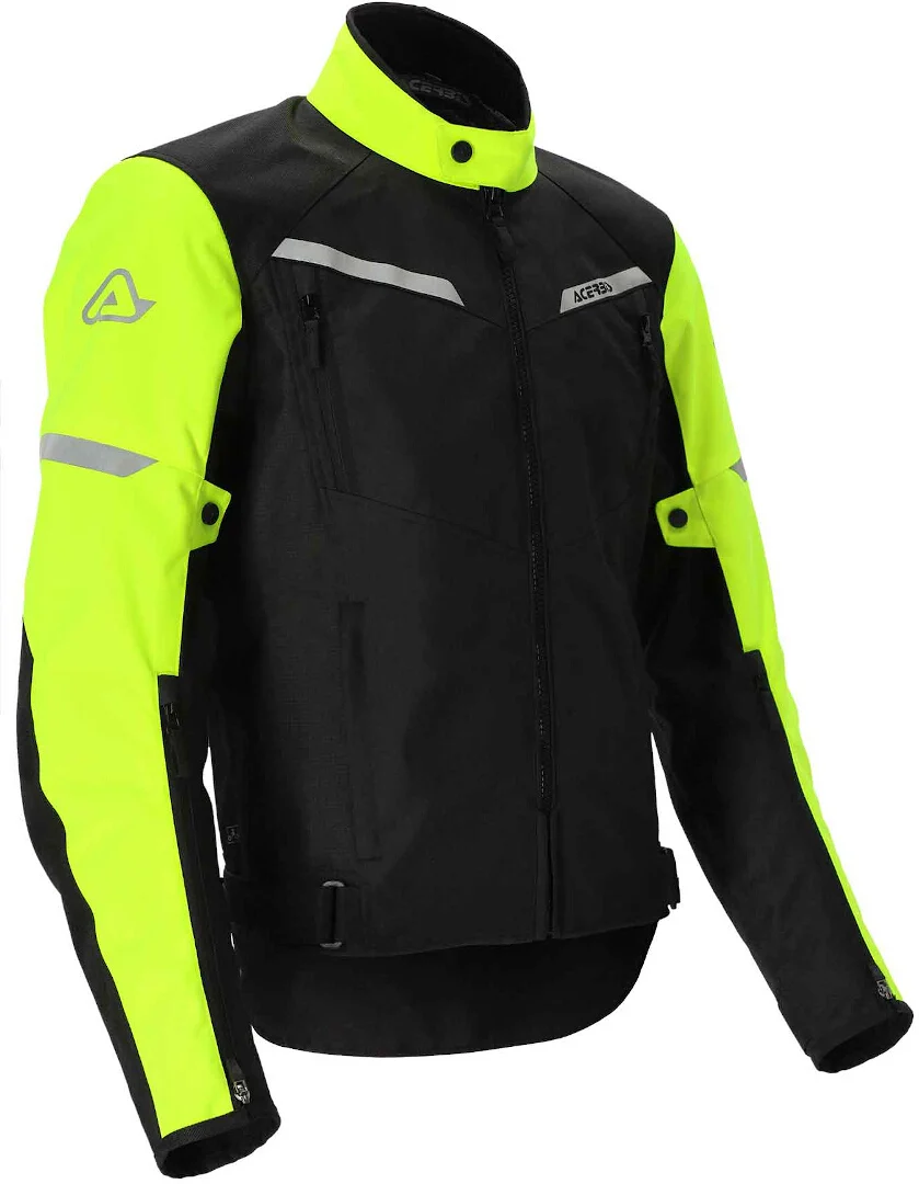 Acerbis X-Street Ladies Motorcycle Textile Jacket  black/yellow