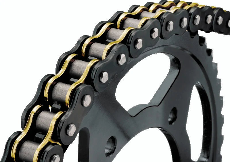 BikeMaster 530x150 BMXR X-Ring Chain - Black/Gold - 197389