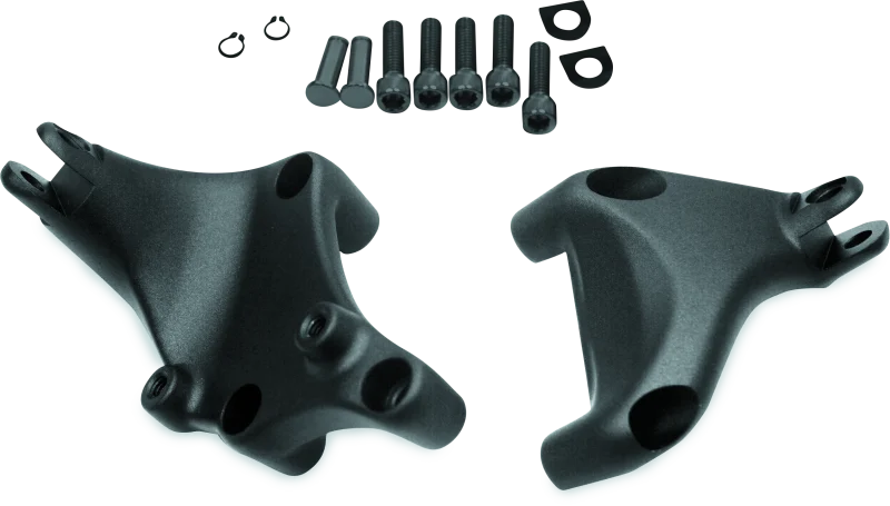 Bikers Choice 14-Up XL Black Passenger Footpeg Mount - 490834