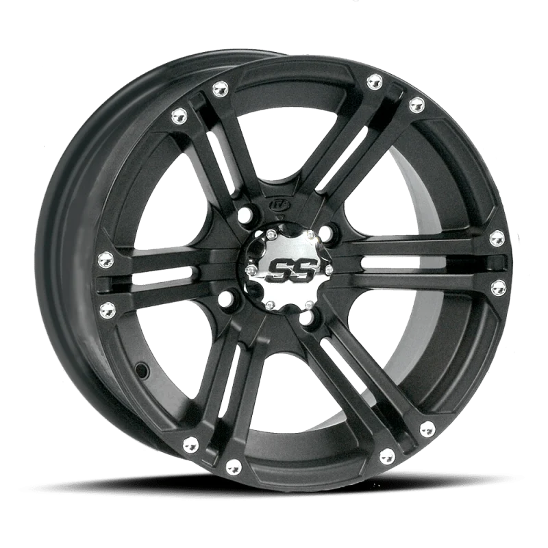 ITP SS 212 14x8 / 4x156 BP / 5+3 Offset Black Wheel - 1428376536B