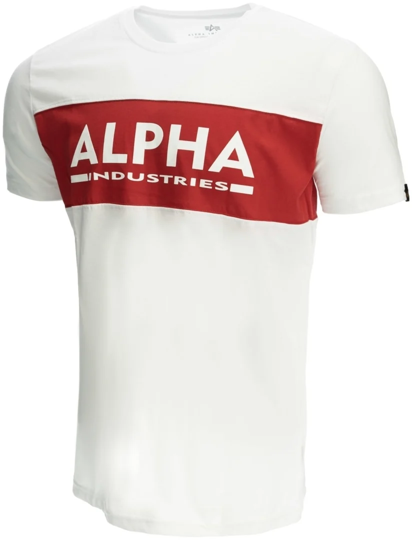 Alpha Industries Alpha Inlay T-shirt  white